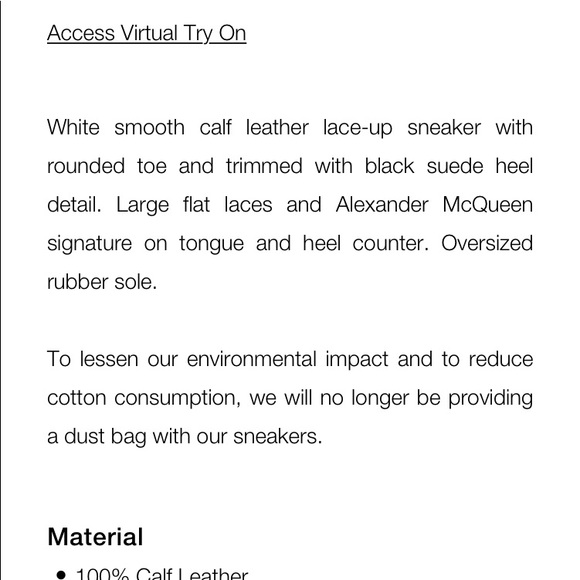 Alexander McQueen calf leather oversized running shoes - Picture 4 of 16